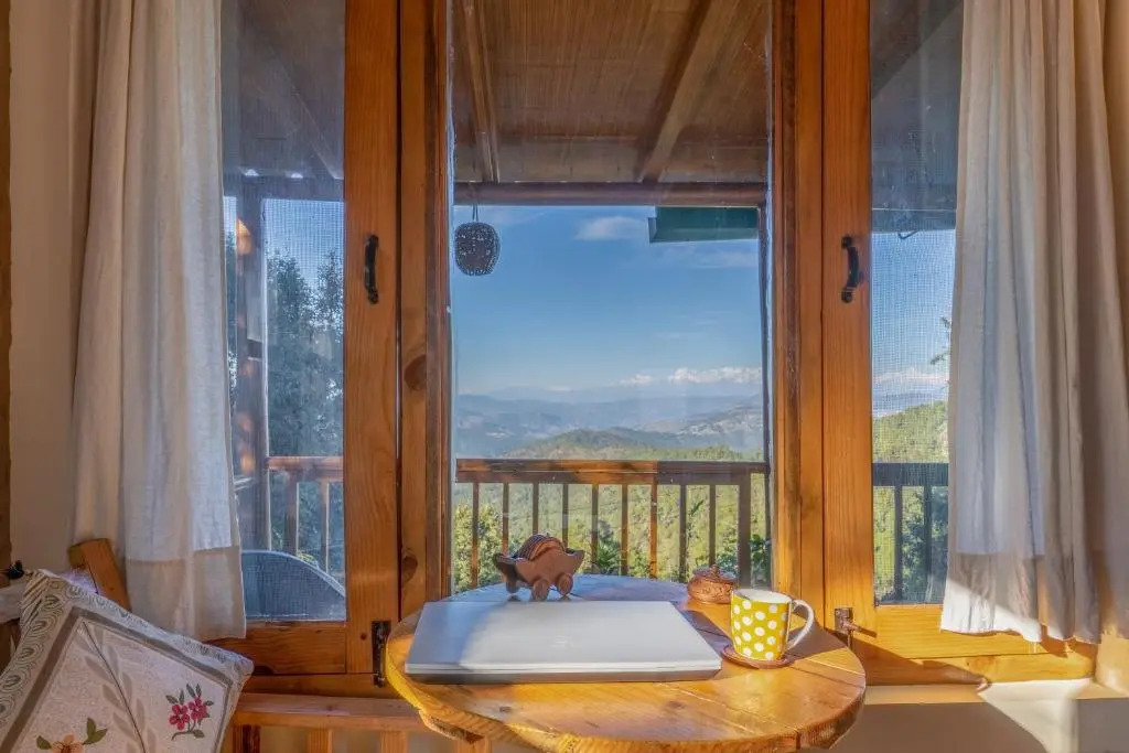 SaffronStays Altura - 2-BR villa with attic room, verandahs, orchards & Himalayan views in Mukteshwar