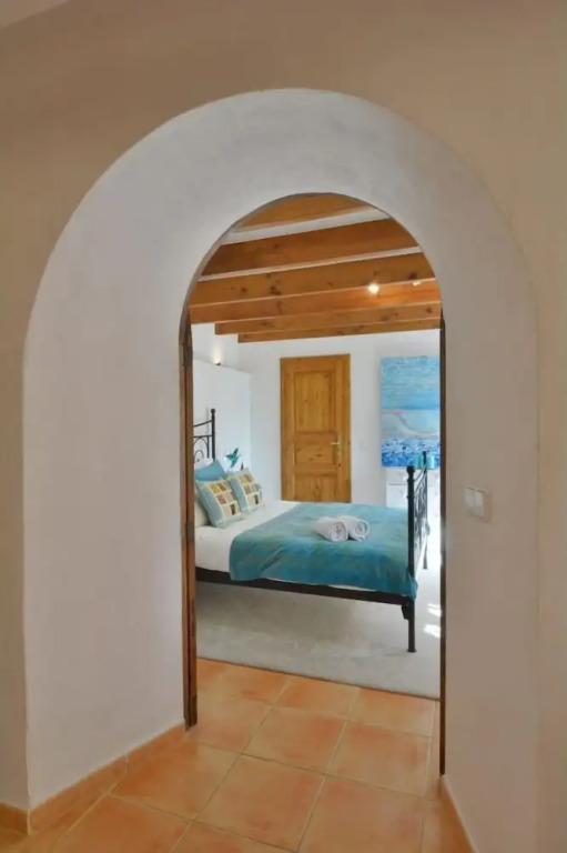 Mallorca traditional stone village house