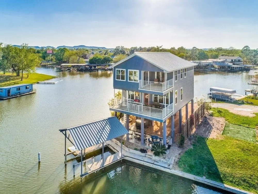 The Point - New Waterfront Oasis W/ Private Dock 3 Bedroom Home