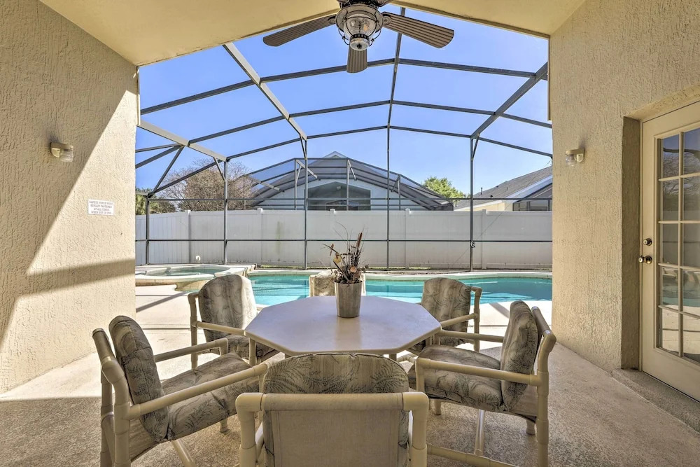 Home w/ Private Pool & Hot Tub ~ 4 Mi to Disney!