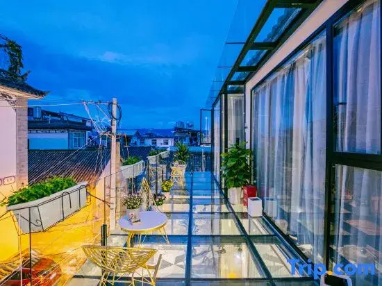 Haiyue Xiaozhu Free·Full Intelligent Black Light French Boyin Mountain Residence