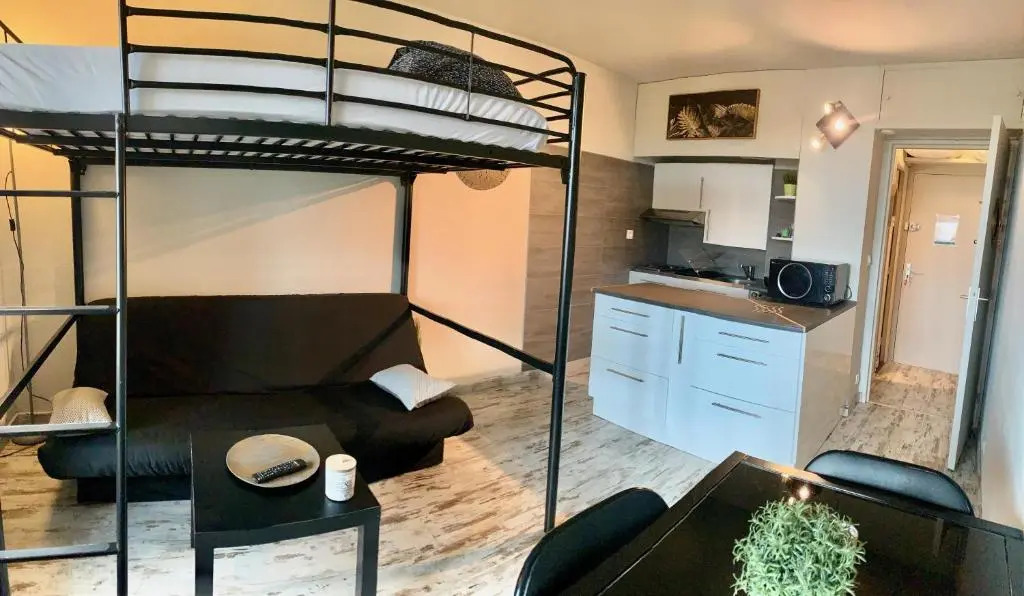 SEIGNOSSE PLAGES: Beau Studio équipé avec terrasse face aux dunes
