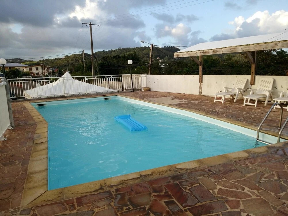 Apartment With 3 Bedrooms in Le Robert, With Wonderful sea View, Pool