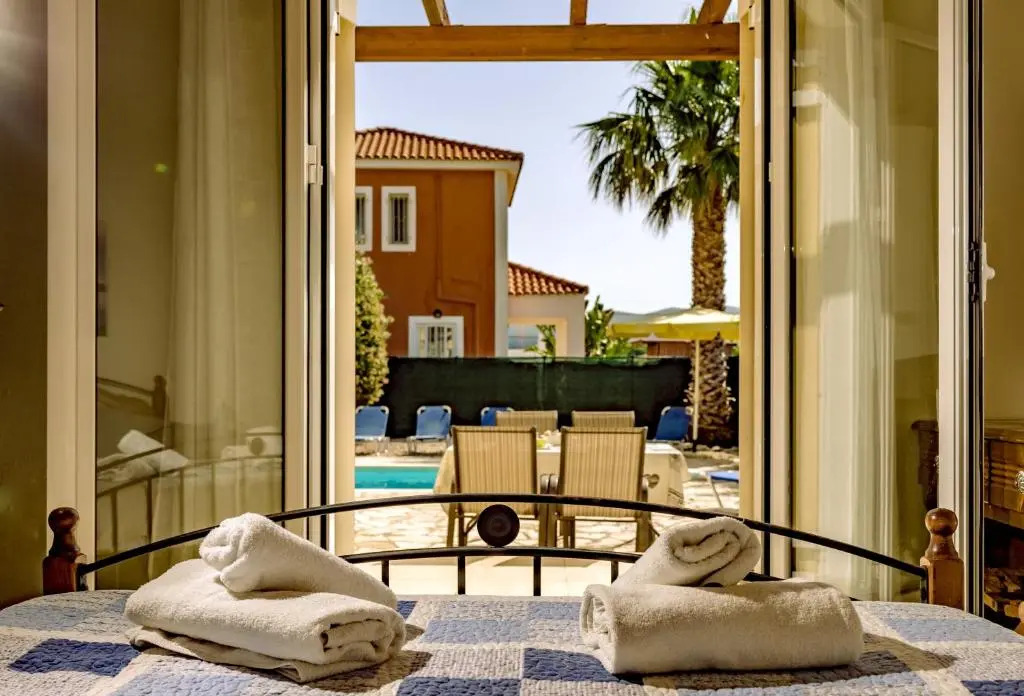 Villa with 3 bedrooms in Mouzaki with wonderful mountain view private pool enclosed garden 1 km from the beach