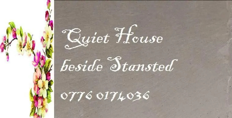 Quiet house beside Stansted Airport