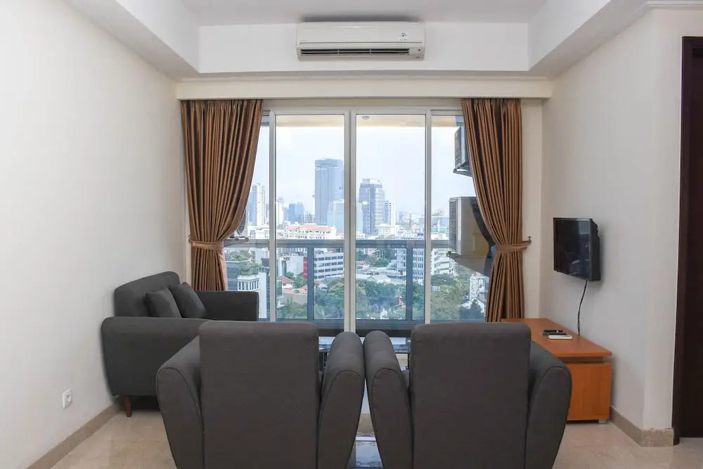 Nice and Spacious 3BR at Menteng Park Apartment