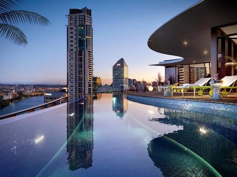 Brisbane Central Highrise 1Bed Gym Pool Qbn550-25
