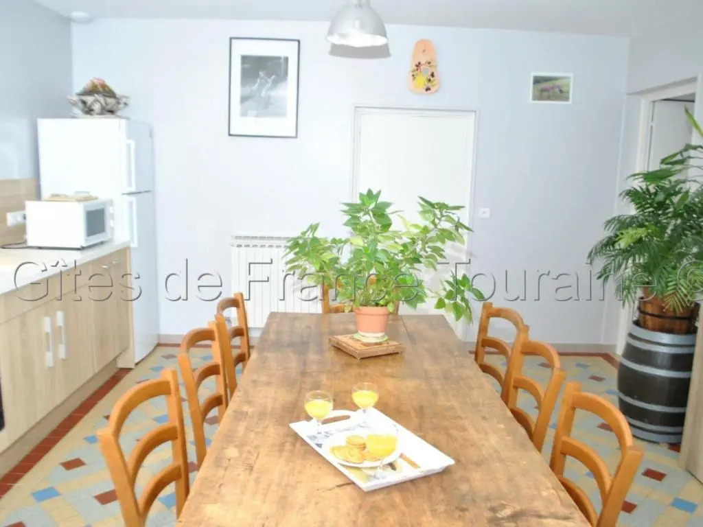 Gîte en Touraine: Campagne, 3 Chambres, Près de Chenonceau - FR-1-381-121