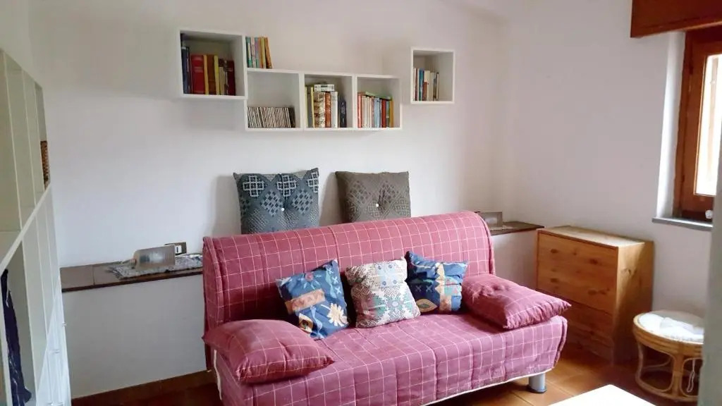 Apartment with 2 bedrooms in Brancaleone Marina with wonderful sea view and enclosed garden 200 m from the beach