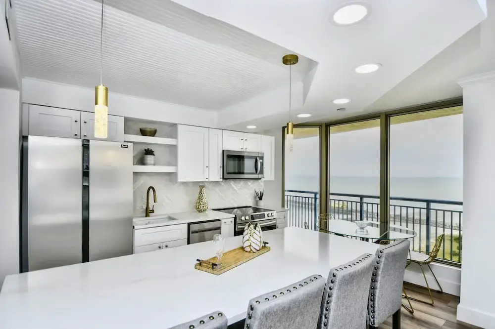 Remodeled, Open Airy Condo, With Full Access , 1706 Brighton 3 Bedroom Condo