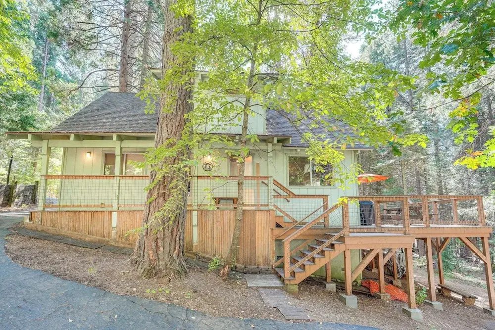 4 Mi to State Park: Quiet Escape w/ Deck in Arnold