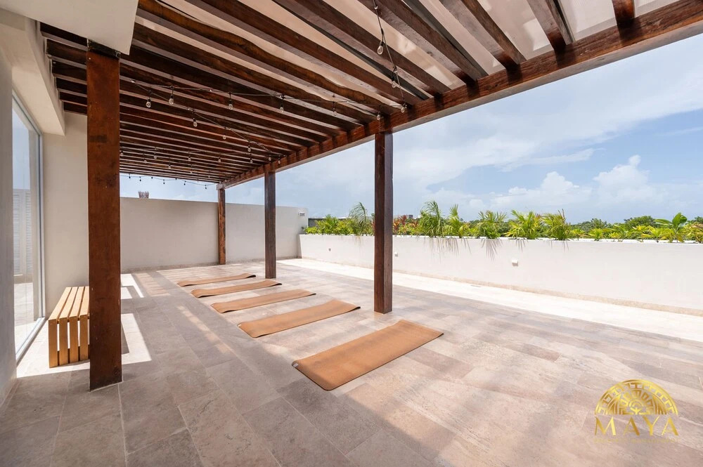 NHOA 107C Lux 1BR Condo Pool access in Aldea Zama