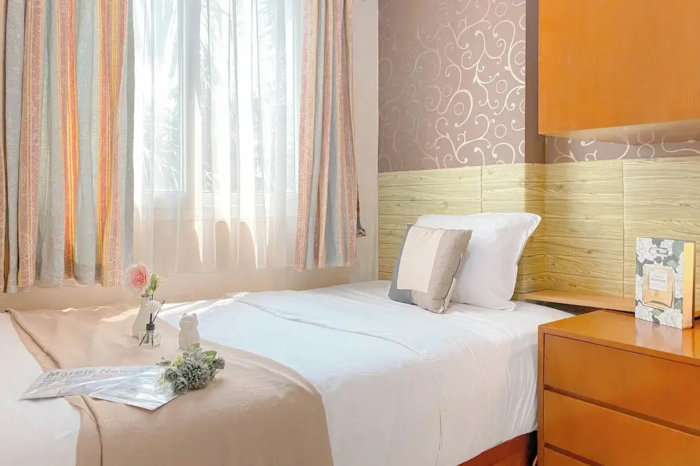 Comfort Living 2BR at Mutiara Bekasi Apartment