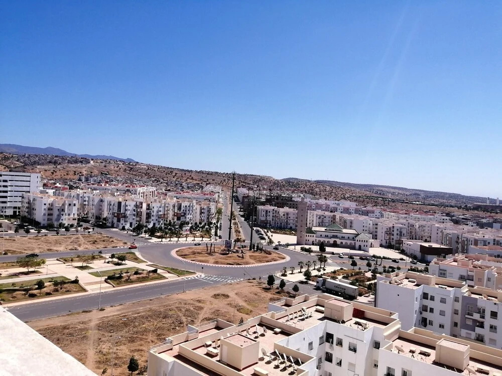 Apartment with One Bedroom in Agadir, with Wonderful Mountain View, Shared Pool, Furnished Garden - 5 Km From the Beach