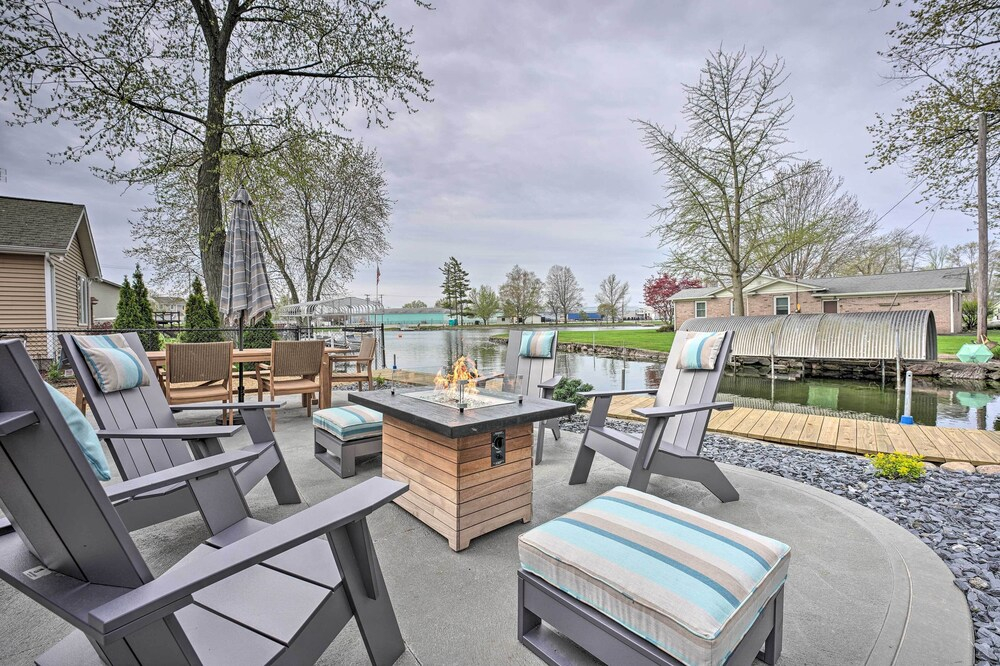 Waterfront Syracuse Home w/ Patio & Fire Pit!