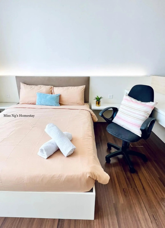 SILKSKY- Chic Studio for 2, Free Parking, Near Balakong, C180, The Mines, Serdang, Kajang