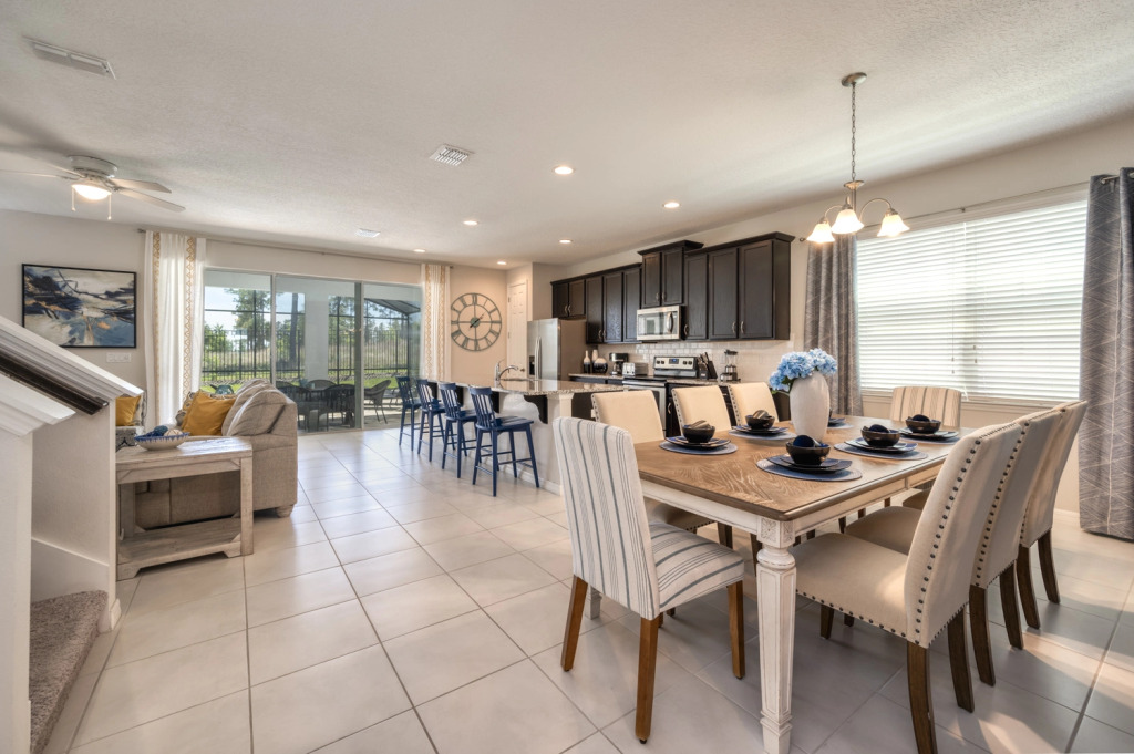 Spacious home with private pool near Disney