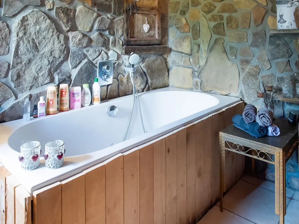 Holiday home with sauna and swimming pool