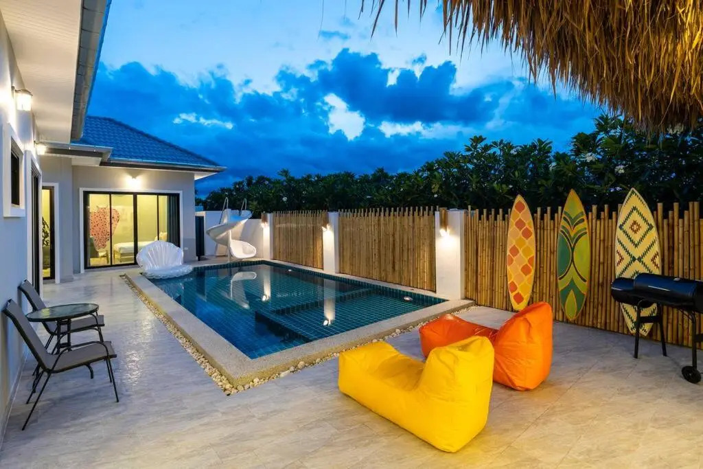 HuaHin◆PaiMai PoolVilla◆4BR◆Karaoke by น้องมังคุด