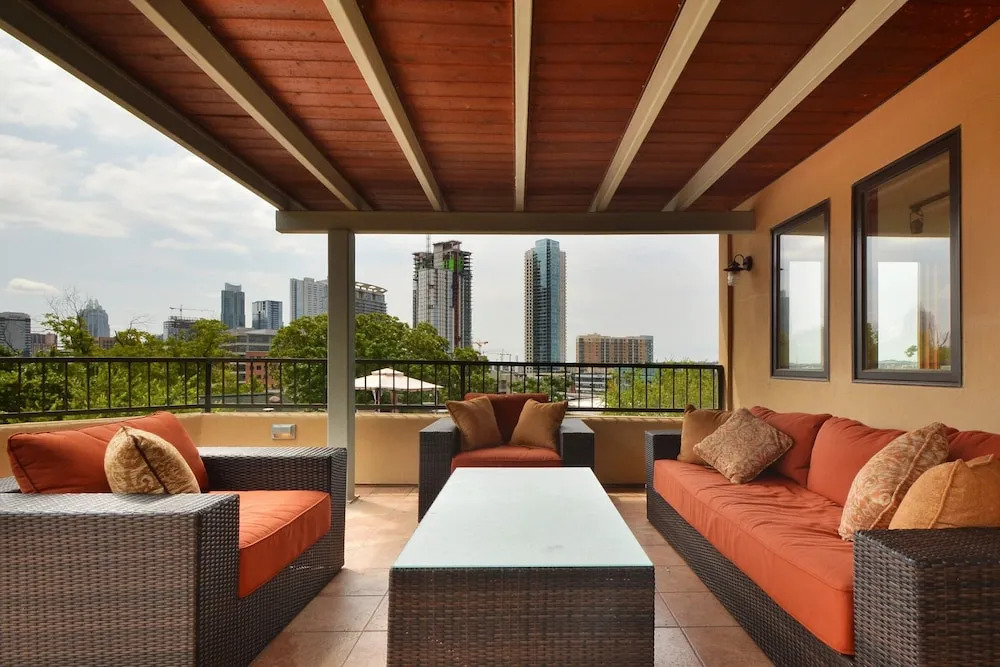 W 6th St Penthouse with City Views by RedAwning