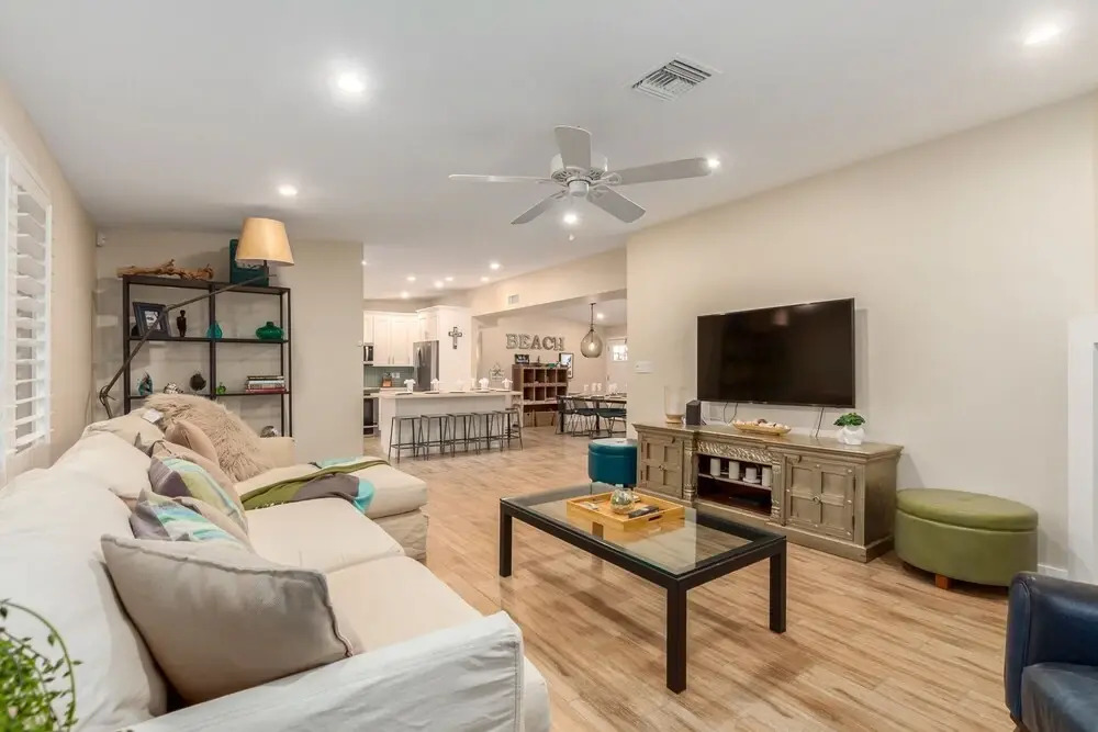 Beach House Feel In The Desert-family Friendly Mini Resort Large Yard And Casita! All New Game Room! 6 Bedroom Home by RedAwning