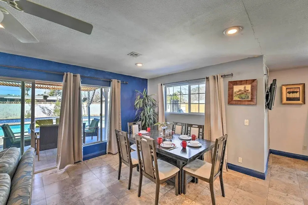 Elegant Home w/ Pool Table: 3 Mi to Vegas Strip!