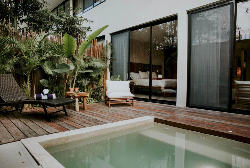 Tropical Luxury 3 BR | Aldea Zama | Secure Gated Community | Private Pool & WiFi | Concierge