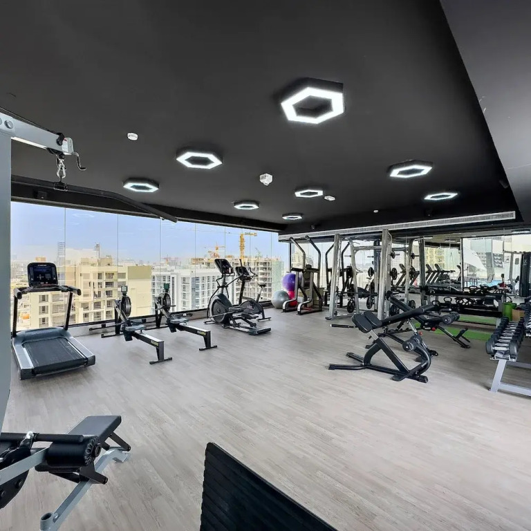 Charming 1bedroom With Pool and gym in Arjan