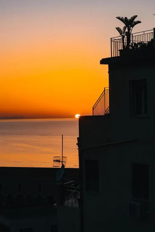 Window on the sunset