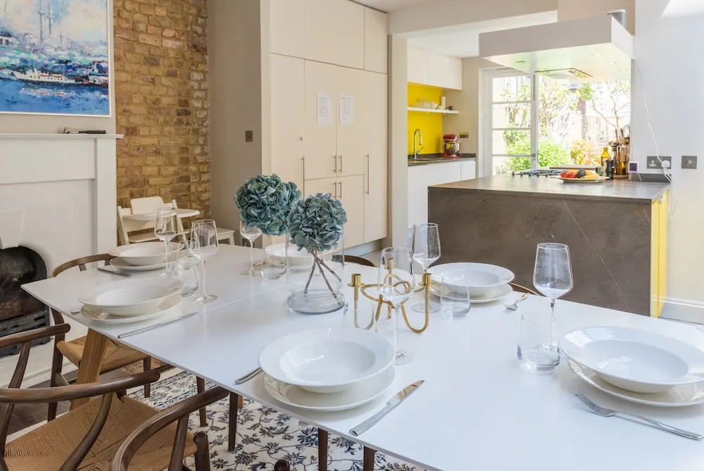 Lavish Nordic Styled Fulham Home by the Thames