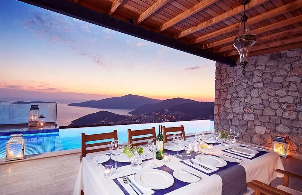 Kalkan Ultra Luks Villa 3 Yatak Odalı