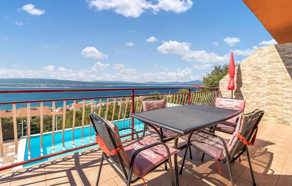 Amazing Apartment in Crikvenica With Outdoor Swimming Pool, Wifi and 1 Bedrooms