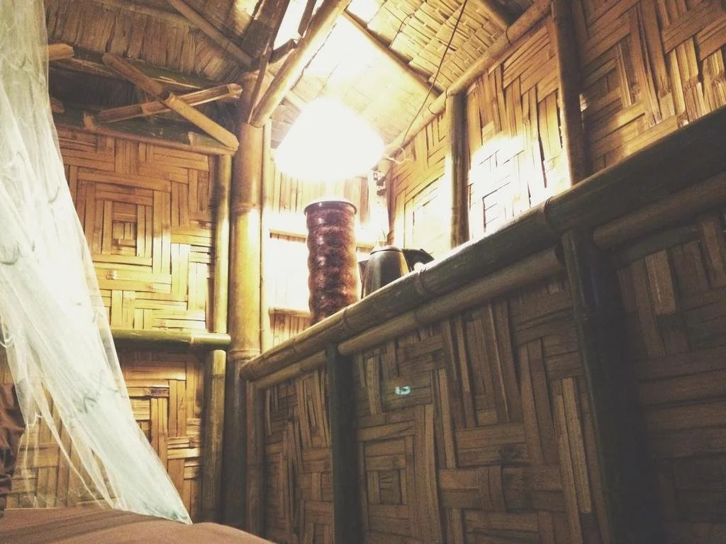 the banana cabins