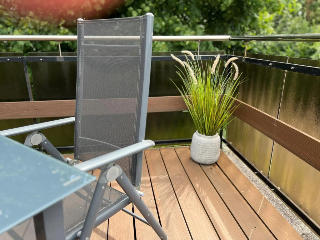 Peedy's luxuriöse 60m² Wohnung mit Balkonterrasse