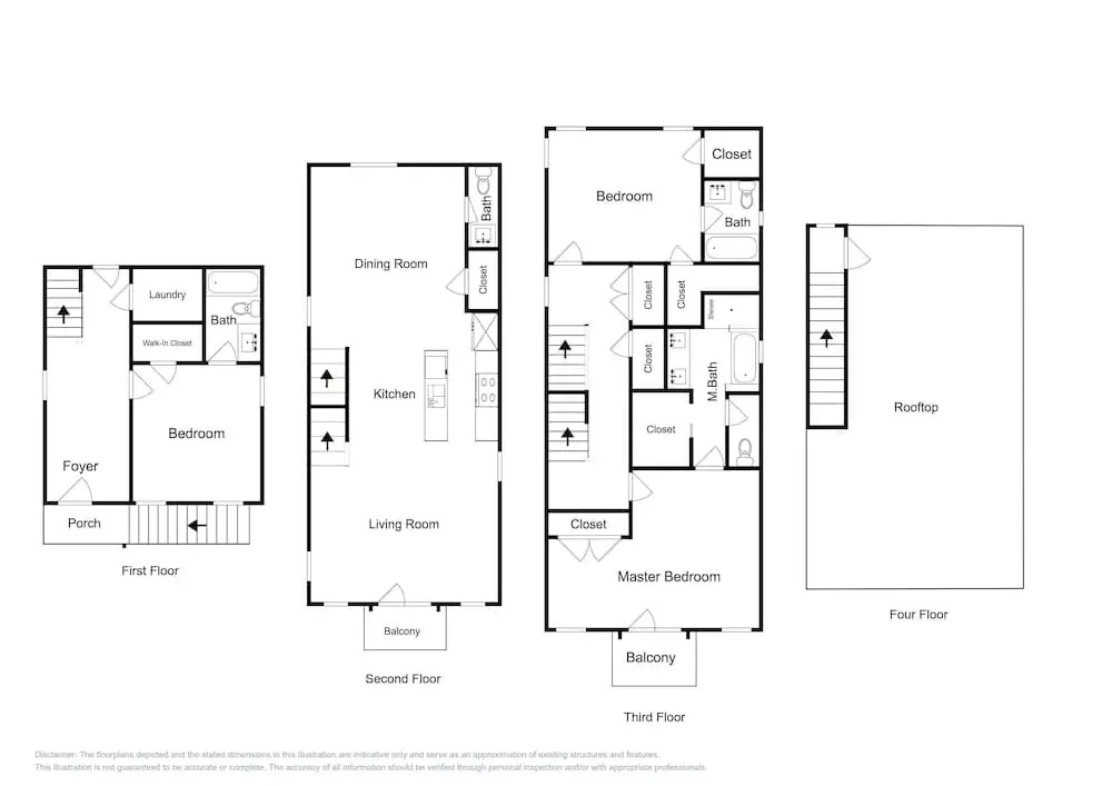 1051 Archer St Townhouse 3 Bedrooms 3.5 Bathrooms Townhouse