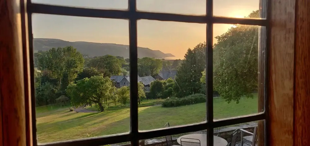 Luxury Bed And Breakfast at Bossington Hall in Exmoor, Somerset