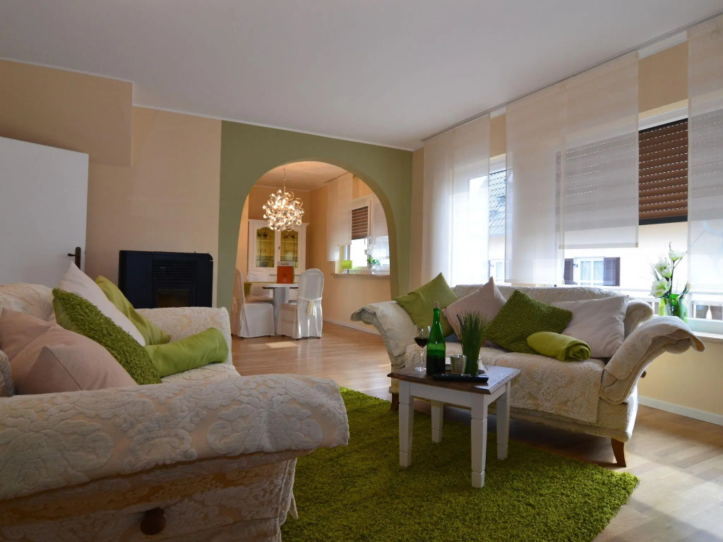Wohnung in Burggrub mit Sauna und Garten