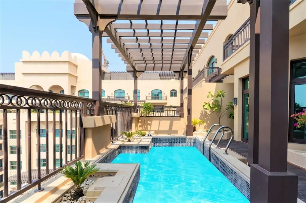 Seaview Penthouse with Private Gym & Outdoor Pool