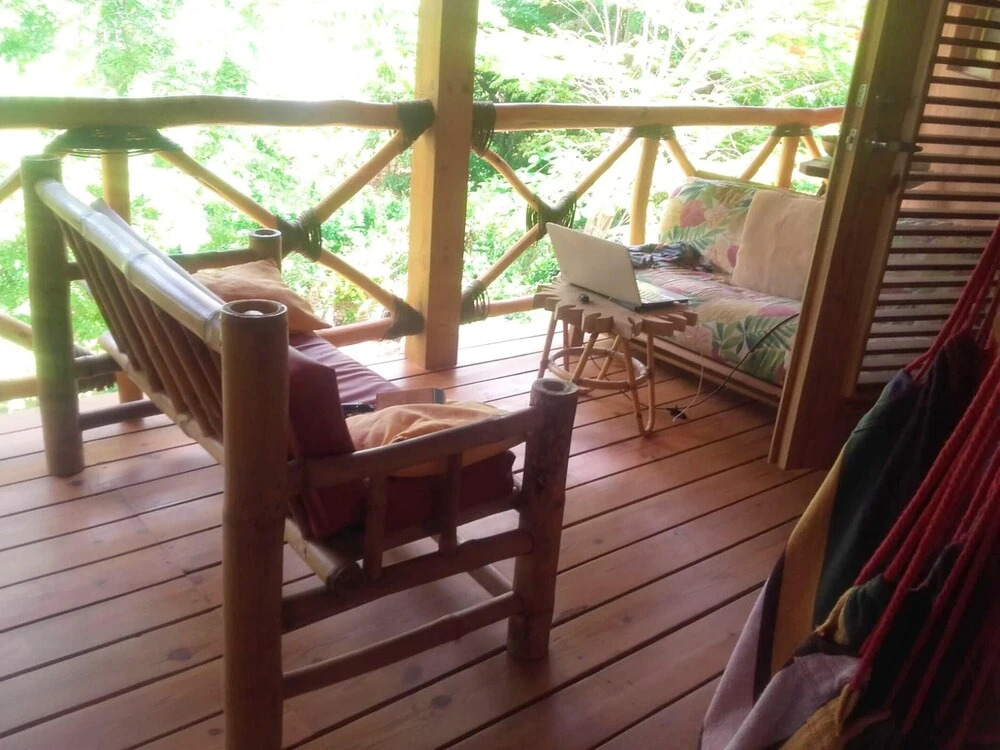 House With 3 Bedrooms in Las Galeras, With Wonderful sea View, Enclosed Garden and Wifi Near the Beach