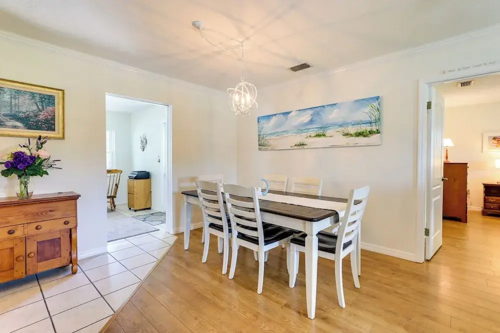 Walk to Beach: Home w/ BBQ & Fire Pit in Bradenton