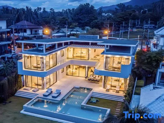 5House:A luxury beachfront villa on Samui
