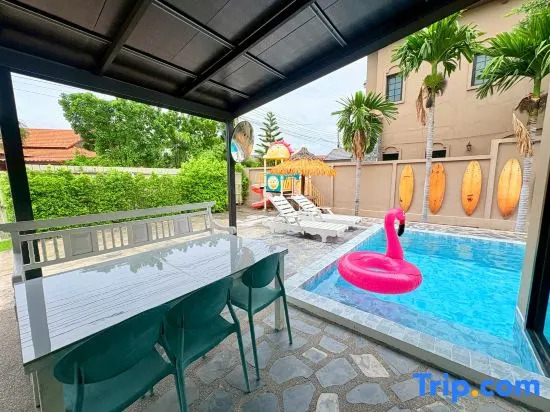Mountain Private Pool Villa-Bangsaen