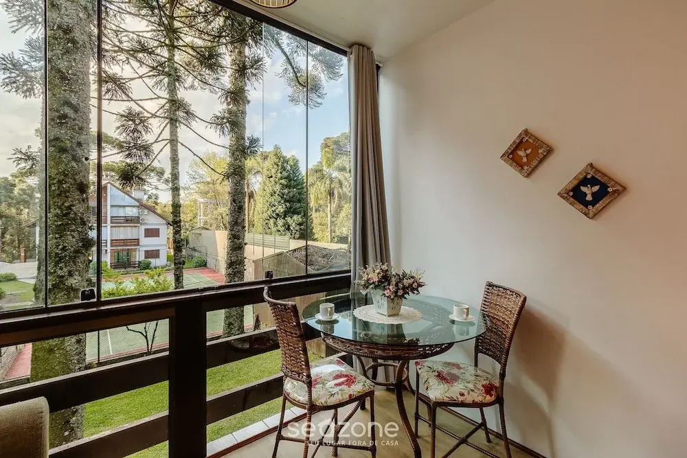 Apt Duplex With Fireplace in Gramado Rln204
