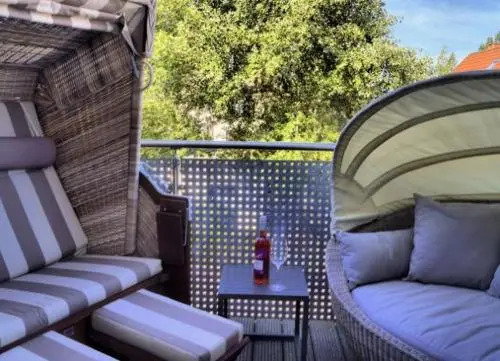 Boje 8; wunderschöne, großzügige Ferienwohnung für bis zu 5 Personen mit Balkon und Sauna