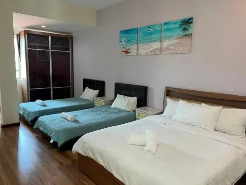 Melaka Beachfront Villa with Pool