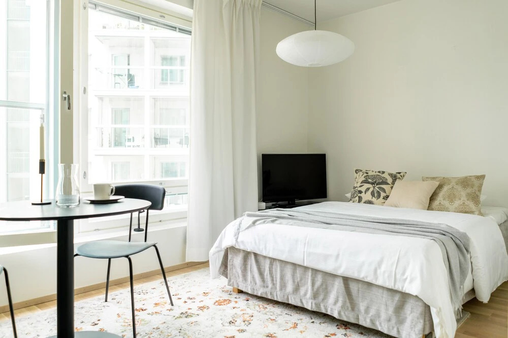 New stylish studio with free parking