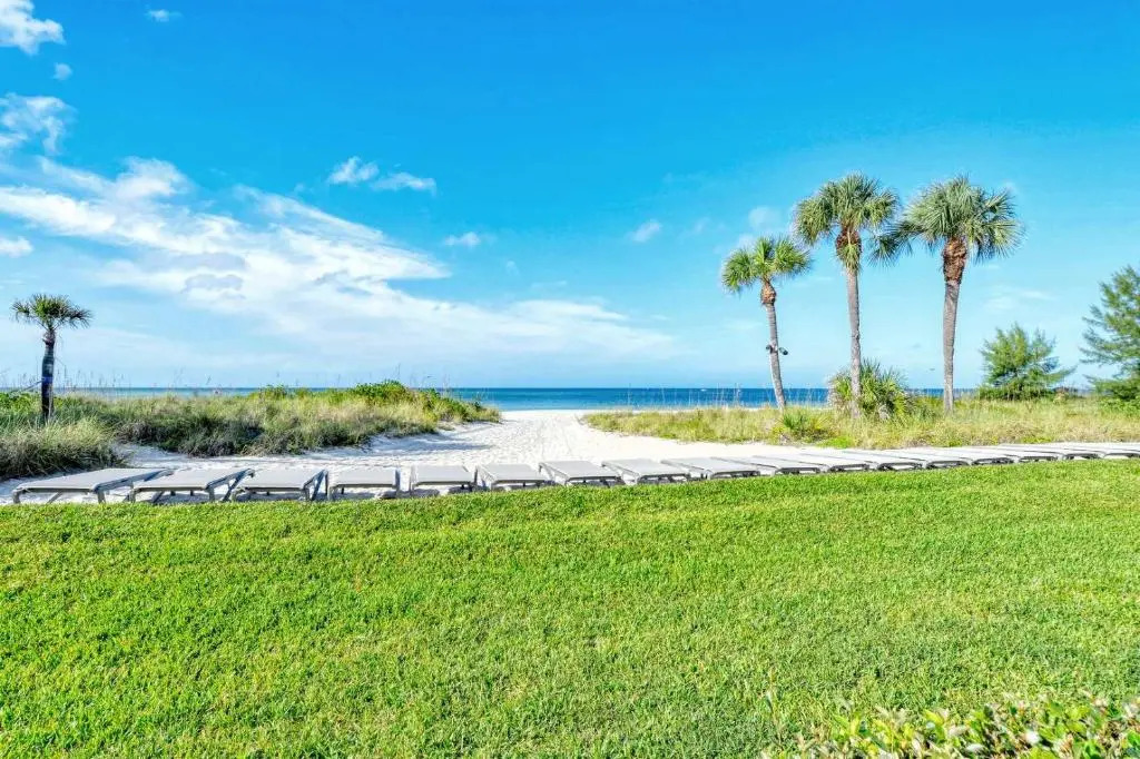 LaPlaya 108B Dream views of the Gulf from your private balcony or screened lanai just steps from the beach