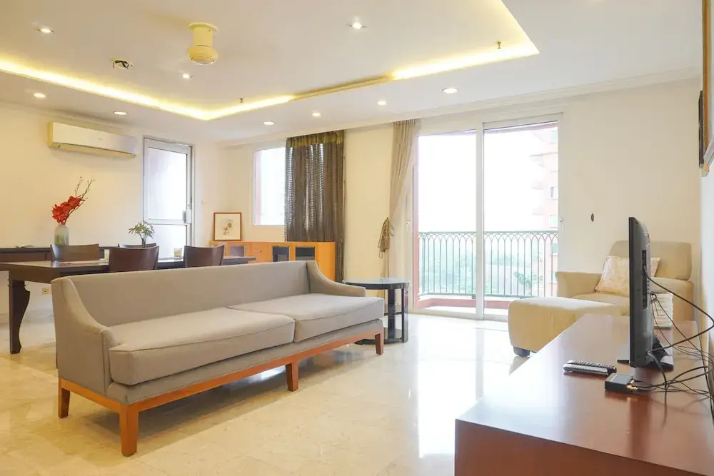 Spacious And Homey 2Br At Nuasa Hijau Pondok Indah Apartment