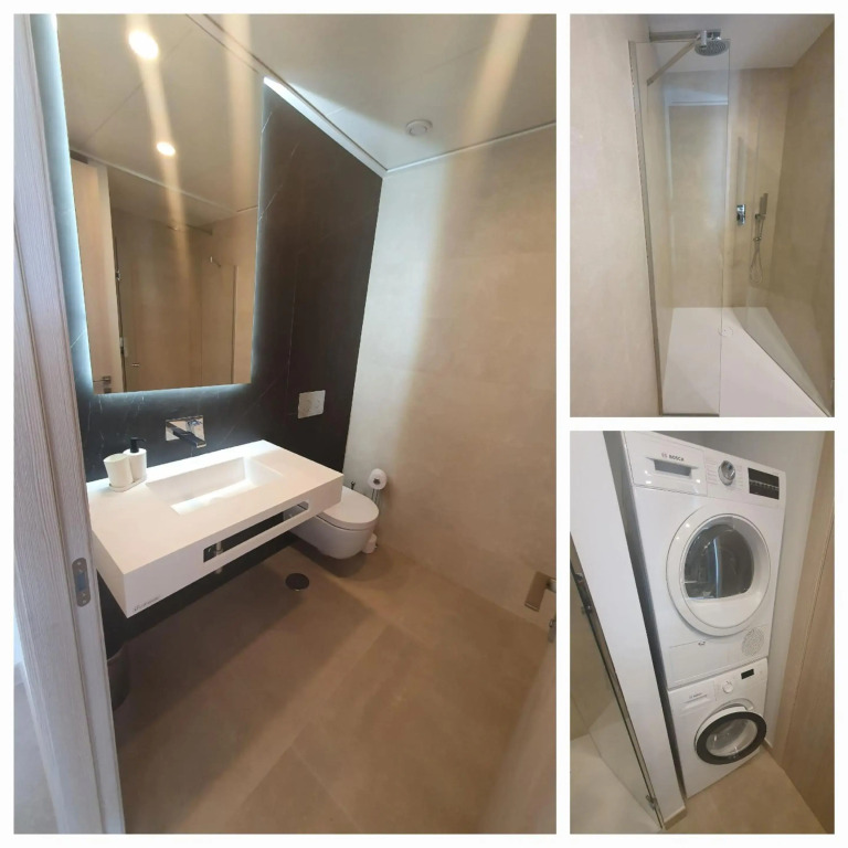 Luxury beachfront apartment with pool, sauna, fitness and gym in province Malaga, Andalusia