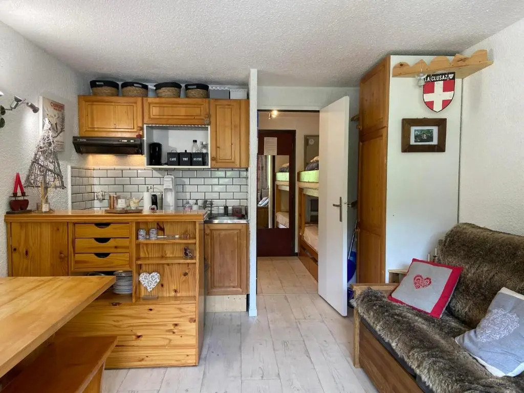 Studio La Clusaz, 1 pièce, 4 personnes - FR-1-437-93